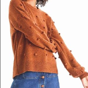 Madewell Brockton Bobble Sweater